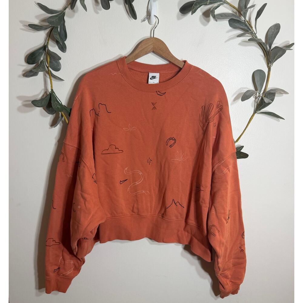 Nike Wild Oasis Terracotta Pullover